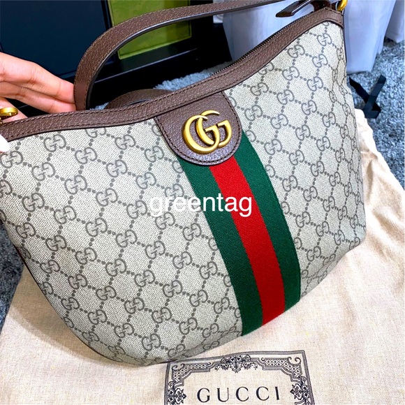 Ophidia gg canvas shoulder bag - Gucci - Women